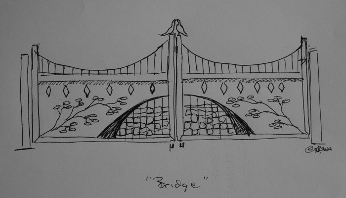 Decorative Gates #2q:'Bridge'