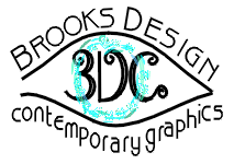 Brooks Design-Contemporary Graphics logo